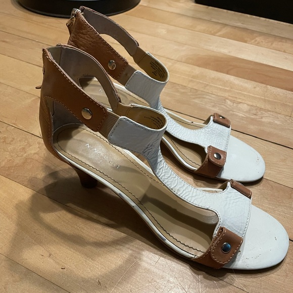 EUC Nine West ankle strap sandals - Picture 2 of 5